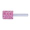Nylox Burr-Rx Wheel Brush, Heavy Duty Narrow Face, 3 in Brush Dia, 9/16 in Face W, 1/2 to 5/8 in Arbor Hol 31240 - alternate 1
